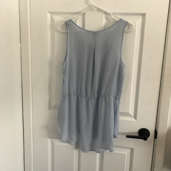 Medium Reitmans Blue Sleeveless Blouse - Picture 5 of 6